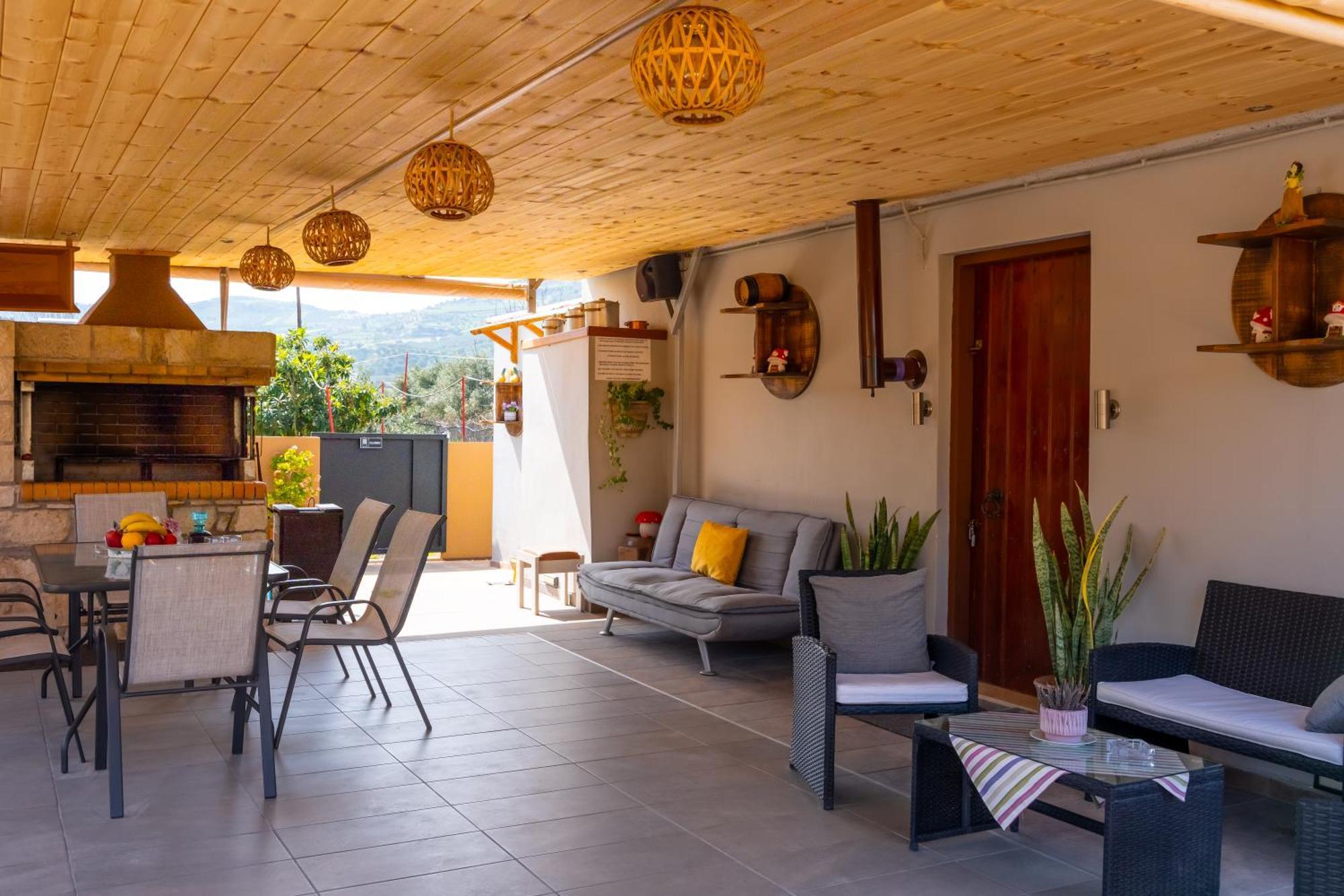 Countryhouse Villa With Pool & Private Parking Heraclión Exterior foto