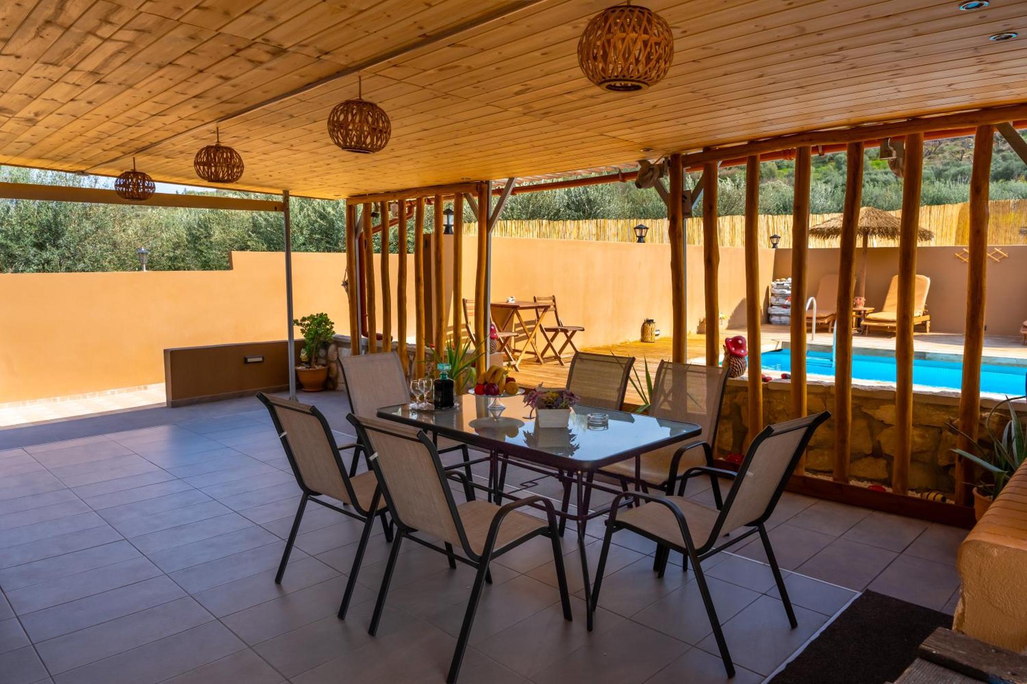 Countryhouse Villa With Pool & Private Parking Heraclión Exterior foto