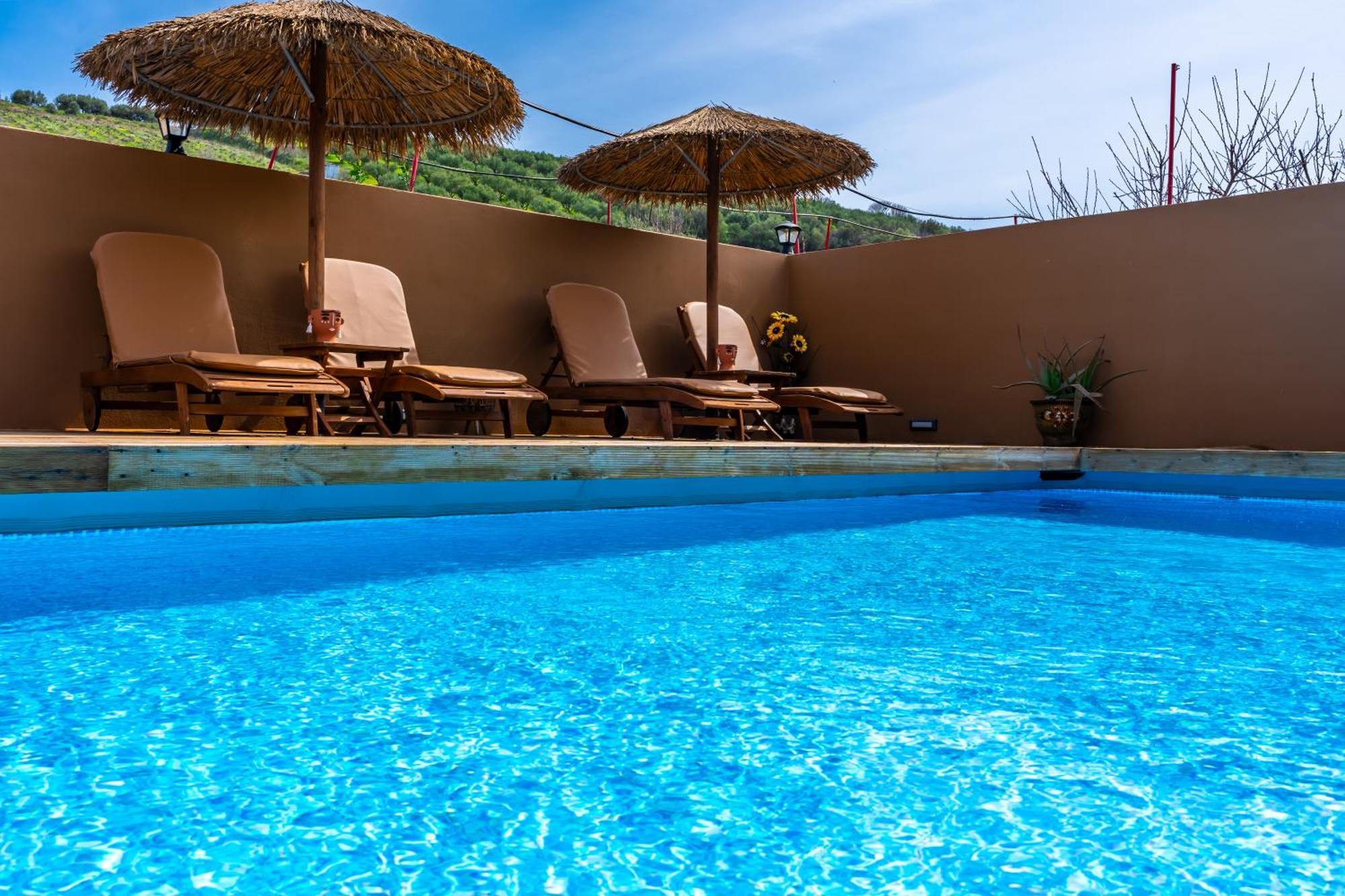 Countryhouse Villa With Pool & Private Parking Heraclión Exterior foto